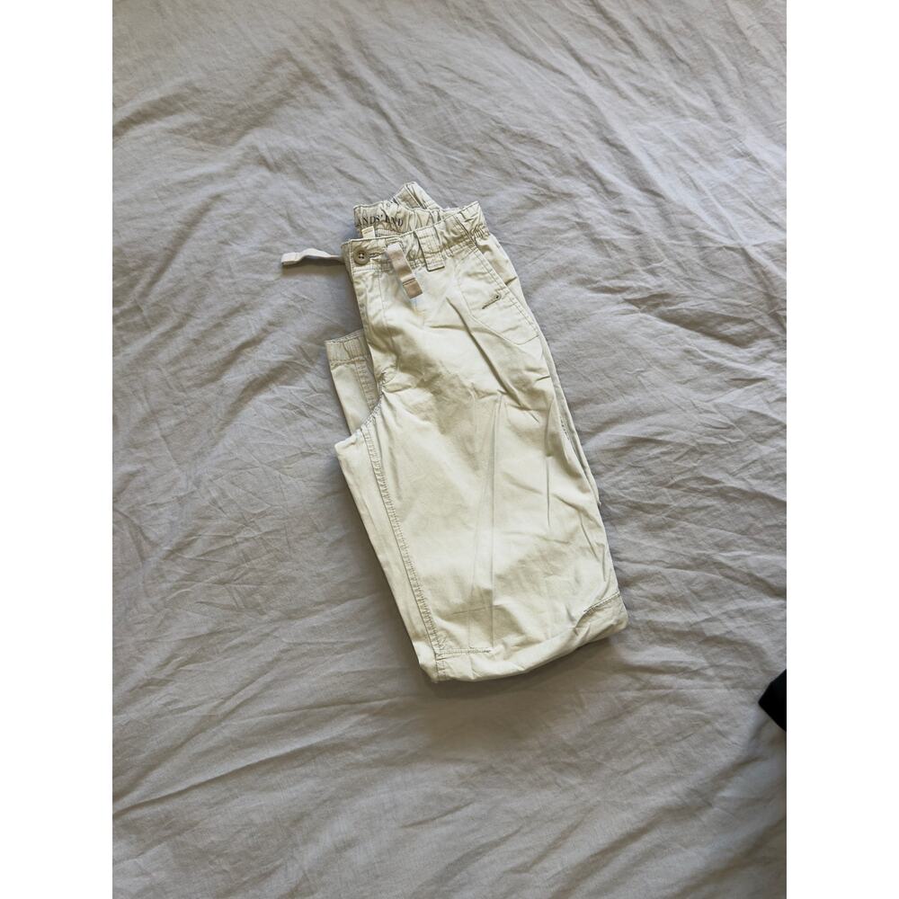 Land’s End Boys Tan‎ Khaki Drawstring Pants Size 14S